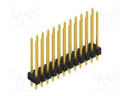 Connector: pin strips; pin header; male; PIN: 24; 2.54mm; THT; 2x12