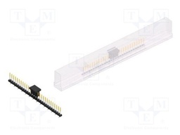 Connector: pin strips; pin header; male; PIN: 28; 2mm; SMT; 1x28