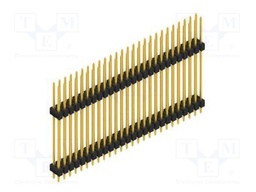 Connector: pin strips; pin header; male; PIN: 52; 2.54mm; THT; 2x26