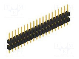 Connector: pin strips; pin header; male; PIN: 20; 2.54mm; THT; 1x20