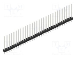 Connector: pin strips; pin header; male; PIN: 30; 2.54mm; THT; 1x30