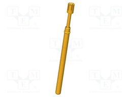 Test needle; Operational spring compression: 4mm; 5A; Ø: 2mm; 0.6N