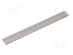 Profiles for LED modules; surface; natural; L: 1m; aluminium