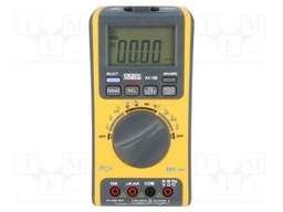 Digital multimeter; LCD (6000) 14mm,with a backlit; 3x/s
