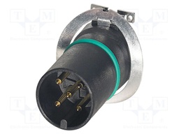 Connector: M12; contact insert; PIN: 5; 60V; straight; SMT; A code