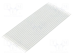 Connector: jumper cable; Cable ph: 2.54mm; L: 101.6mm; straight