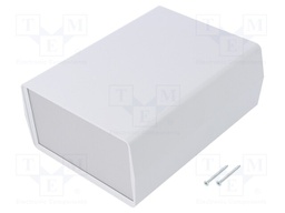 Enclosure: with panel; PCB is fastened in guides; EURO 93; ABS