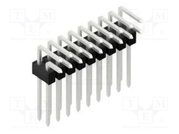 Connector: pin strips; pin header; male; PIN: 18; 2.54mm; THT; 2x9