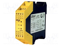 Automation module: safety relay; 24VDC; for DIN rail mounting