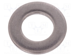 Washer; round; M8; D=16mm; h=1.6mm; acid resistant steel A4