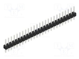 Connector: pin strips; pin header; male; PIN: 25; 2.54mm; THT; 1x25