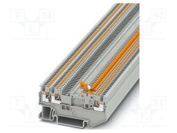 Splice terminal: rail; PT; PA; L: 30.5mm; terminals: 3; W: 3.5mm