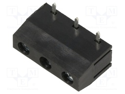 PCB terminal block; straight; 7.5mm; ways: 3; on PCBs; terminal
