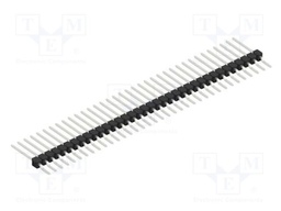 Connector: pin strips; pin header; male; PIN: 36; 2.54mm; SMT; 1x36