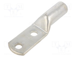 Tip: ring tube; M14; 300mm2; crimped; for cable; double; tinned