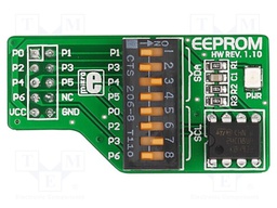 Expansion board; IDC10; Features: 8kbit EEPROM memory