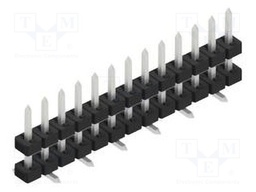 Connector: pin strips; pin header; male; PIN: 13; 2mm; SMT; 1x13