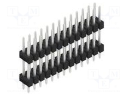 Connector: pin strips; pin header; male; PIN: 26; 2.54mm; THT; 2x13