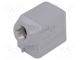 Enclosure: for HDC connectors; C-TYPE; size 44.27; IP66; PG13,5