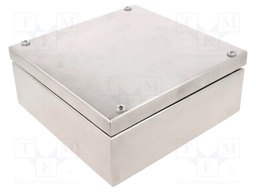 Enclosure: multipurpose; X: 200mm; Y: 200mm; Z: 81mm; natural; IP66