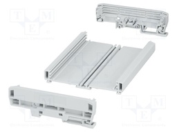Enclosure: for DIN rail mounting; Y: 127.8mm; X: 153.8mm; PVC