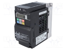 Vector inverter; Max motor power: 0.4/0.55kW; 200÷240VAC; IN: 10