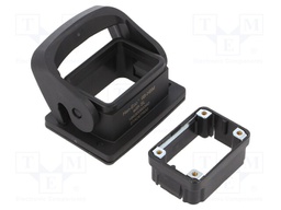 Enclosure: for rectangular connectors; Han Eco B; size 6B; IP66