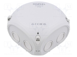 Enclosure: junction box; IP66; with membrane cable glands; grey