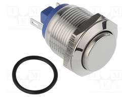 Switch: vandal resistant; Pos: 2; SPST-NO; 2A/36VDC; IP65; OFF-(ON)