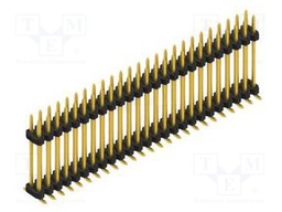 Connector: pin strips; pin header; male; PIN: 50; 2mm; SMT; 2x25