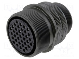 Connector: circular; Series: DS/MS; plug; female; PIN: 37; for cable