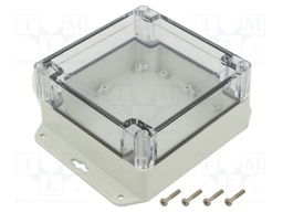 Enclosure: multipurpose; X: 105mm; Y: 105mm; Z: 60mm; ZP; light grey