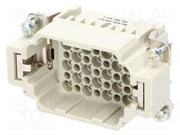 Connector: rectangular; male; Han DD HMC; PIN: 42; size 10B; 250V