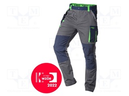 Dungarees; Size: M; grey-blue; Premium; 210g/m2