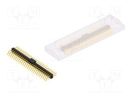 Connector: pin strips; pin header; male; PIN: 52; 2.54mm; SMT; 2x26