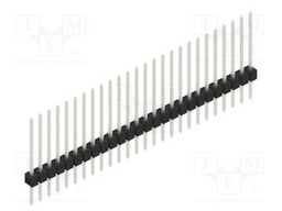 Connector: pin strips; pin header; male; PIN: 26; 2.54mm; THT; 1x26
