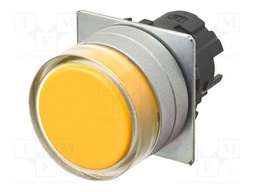 Switch: push-button; 22mm; Stabl.pos: 2; flat; Pos: 2