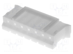 Plug; wire-board; female; NXG; 2mm; PIN: 7; w/o contacts; for cable