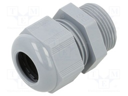 Cable gland; without nut; M20; 1.5; IP68; Mat: polyamide; grey