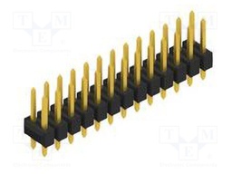 Connector: pin strips; pin header; male; PIN: 26; 2.54mm; THT; 2x13