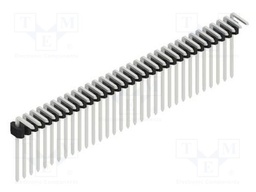 Connector: pin strips; pin header; male; PIN: 32; 1.27mm; THT; 1x32