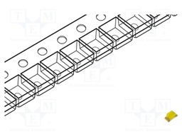 LED; SMD; 0402; white; 125÷400mcd; 140°; 20mA; 2.8÷3.7V; Front: flat