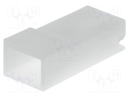 Terminals cover; female; for push-on 6.3mm connectors; ways: 1