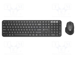 Office kit; black; USB A; wireless,Bluetooth 5.0,US layout; 10m