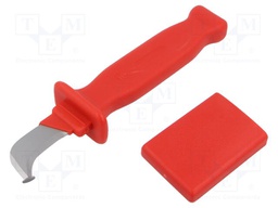 Knife; for electricians; for cables; Overall len: 203mm