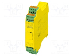 Module: safety relay; 24VDC; IN: 2; for DIN rail mounting; IP20