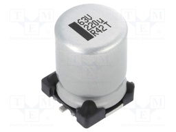SMD Aluminium Electrolytic Capacitor, Radial Can - SMD, 220 µF, 63 V, 146 CTI Series