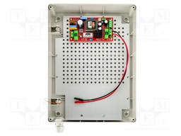 Power supply; IP56; 190÷260VAC; CCTV; PCB,plastic; AUPS; 12VDC