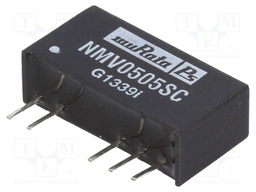 Converter: DC/DC; 1W; Uin: 4.5÷5.5V; Uout: 5VDC; Uout2: -5VDC