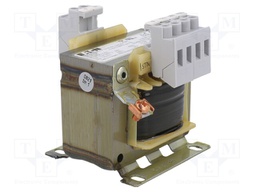Transformer: mains; 60VA; 400VAC; 24V; Leads: terminal block; IP00